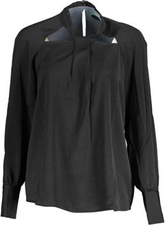 Guess blouse florentina Zwart-Xs