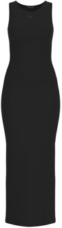 Guess Bodycon Lange Jurk Zwart