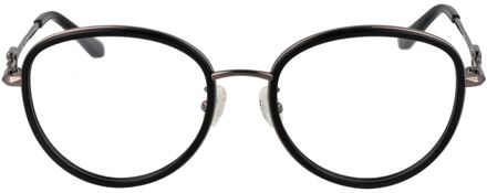 Guess Bril met Ronde Lenzen Zwart