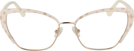 Guess Brilmontuur GU50122 021 54 - maat Wit