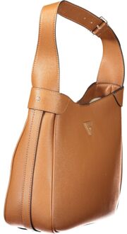 Guess Bruine Polyethyleen Handtas - One Size