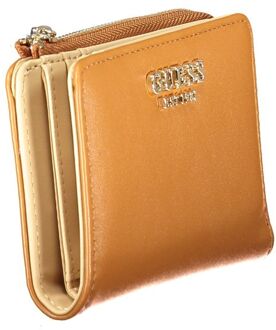 Guess Bruine Polyethyleen Portemonnee - One Size