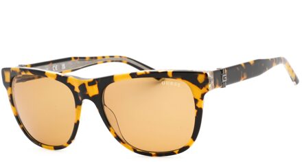 Guess Bruine Resin Zonnebril met UV-bescherming Guess , Brown , Dames - ONE Size