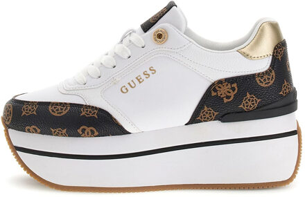 Guess Camrio Sneakers 4G-Peony-Logo Wit multi - 38