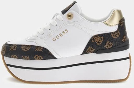 Guess Camrio Sneakers 4G-Peony-Logo Wit multi - 40