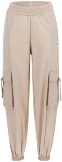 Guess Cargo Broek Normale Taille Beige - XS