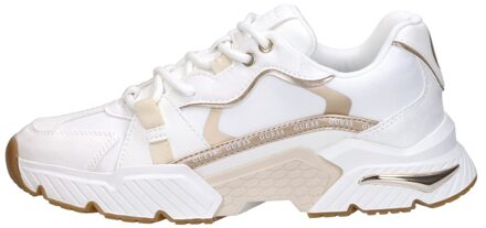 Guess Carrli Hardloopschoenen Gelamineerde Inzetstukken Wit multi - 39