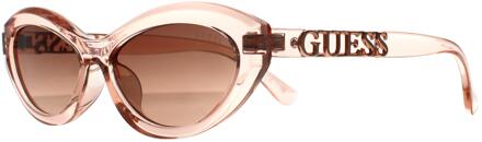 Guess Cat Eye Vrouwen Glimmend Roze Bruin Gradiënt GO00070 - One Size