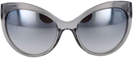 Guess Cateye Frame Met Patroon Tempels - maat Grijs