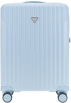 Guess Centennial 18 In 8-Wheeler aqua hardcase koffer Blauw - H 53 x B 32 x D 22 cm