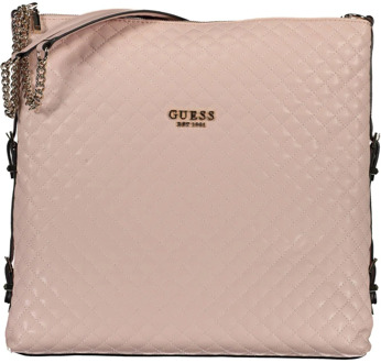 Guess Chic Pink Chain Handle Shoulder Bag Guess , Pink , Dames - ONE Size