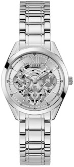 Guess Clear Cut GW0253L1 Dameshorloge Zilver