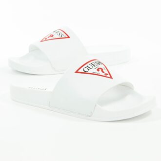 Guess Colico slippers voor heren Wit - EU 44