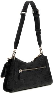 Guess Cresidia II Top Zip Schoudertas Zwart