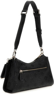 Guess Cresidia top zip schoudertas - maat One size Zwart