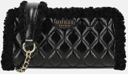 Guess Cristi crossbody tas black Zwart
