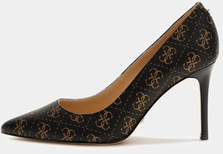 Guess Dabbey Pumps 4G-Logo Bruin - 39