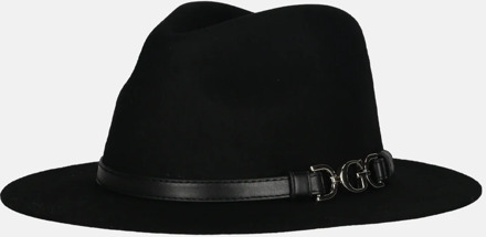 Guess Dagan Fedorahat hoed back Zwart