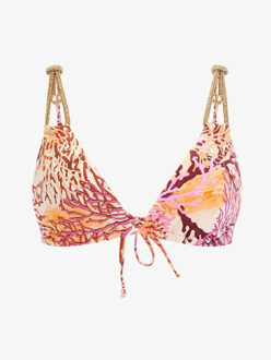 Guess Dames bikinitop triangle removable pads Veelkleurig - S