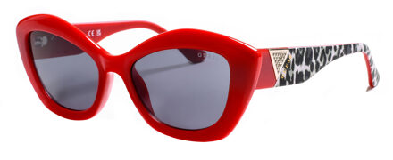 Guess Dames cat-eye acetaat zonnebril GU7868 Guess Rood