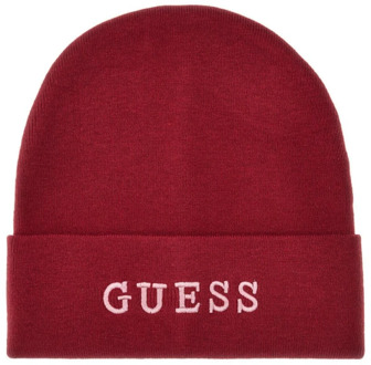 Guess Dames Hoed Herfst/Winter Collectie Guess , Red , Dames - L