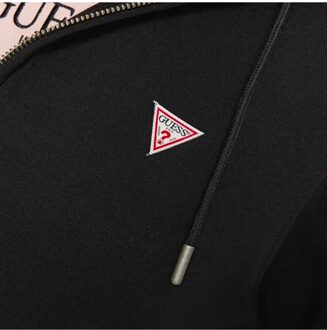 Guess dames mini driehoek sweatshirt Zwart