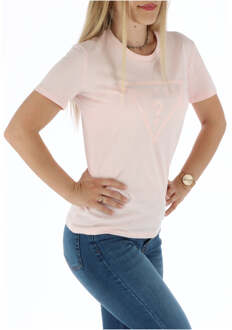 Guess Dames Roze T-Shirt - maat