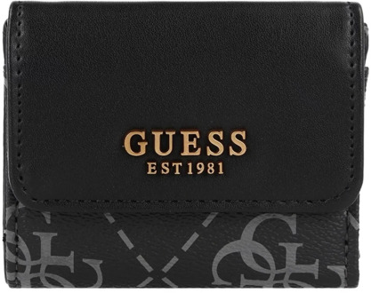 Guess Dames Synthetische Portemonnee Guess , Black , Dames - ONE Size