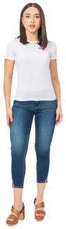 Guess dames T-shirt met Active G-logo Wit