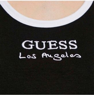 Guess dames T-shirt met Los Angeles-print Zwart - S