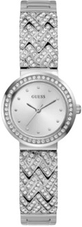 Guess Dames Treasure Zilveren Armbandhorloge Guess , Gray , Dames - ONE Size