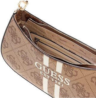 Guess dameshandtas Noelle 4G Bruin - One Size