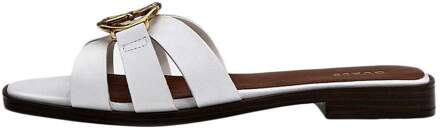 Guess damesklompen Symo Wit - EU 35