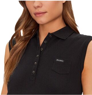 Guess damespoloshirt G Force - maat M Zwart
