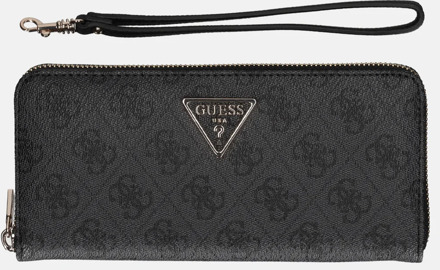 Guess Damesportemonnee Laurel Logo Guess , Black , Dames - ONE Size