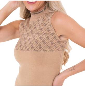 Guess damespullover authentiek Bruin - XS