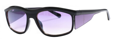 Guess Dameszonnebril van acetaat met rechthoekige vorm GU00073 Guess Grijs