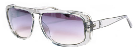 Guess Dameszonnebril van acetaat met rechthoekige vorm GU00082 Guess Grijs