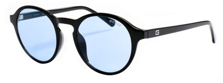 Guess Dameszonnebril van acetaat met ronde vorm GU00062 Guess Zwart - One Size