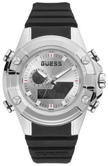 Guess Digitaal Horloge Zilver - T/U