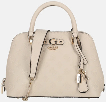 Guess Dita handtas light taupe logo Beige