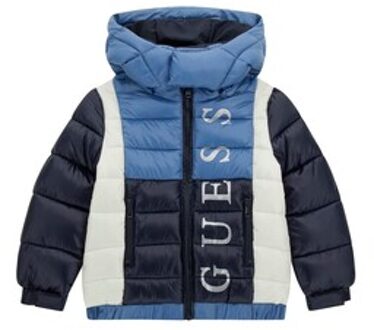 Guess Donsjas Guess HOODED PADDED JACKET" Blauw - 2 ans,3 ans,4 ans,5 ans,6 ans