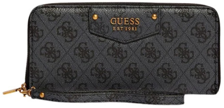 Guess Eco Brenton Clutch Tas Guess , Black , Dames - ONE Size
