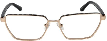 Guess Elegante Metalen Frameless Bril - maat Bruin