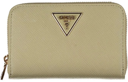 Guess Elegante smaragdgroene portemonnee met rits Guess , Green , Dames - ONE Size