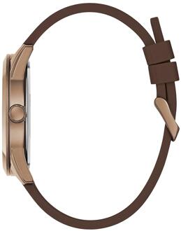 Guess Elliot Heren Horloge Bruin GW0894G3
