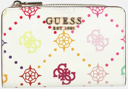 Guess Emelie ziparound pasjeshouder/portemonnee multi logo