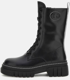 Guess Enkellaarsje Boot Anita Echt Leer Zwart - 37