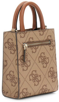 Guess Erenia mini tote tas Bruin - One size