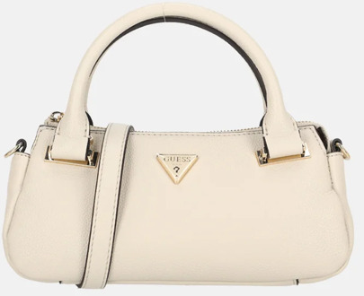 Guess Evie mini satchel handtas light taupe